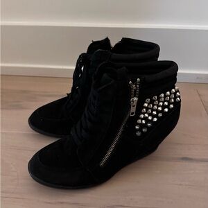 Aldo ankle suede ankle boots